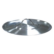 Καπάκι αλουμινίου Φ34εκ. με ανοξείδωτο σταθερό χερούλι επαγγελματικής χρήσης