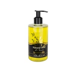 Αφρόλουτρο σε συσκευασία 300ml Dispenser με εκχυλίσματα ελιάς της σειράς "Natural Olive"