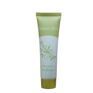 Σαμπουάν & conditioner με εκχυλίσματα ελιάς σε σωληνάριο 35ml με βιδωτό καπάκι της σειράς  Σαμπουάν & conditioner με εκχυλίσματα ελιάς σε σωληνάριο 35ml με βιδωτό καπάκι της σειράς