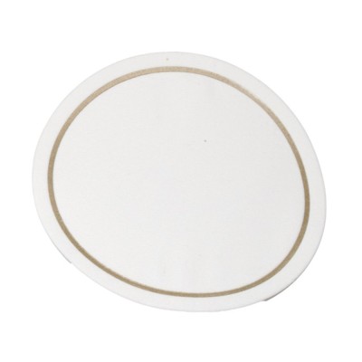 Σουβέρ μιας χρήσεως σε λευκό χρώμα διαμέτρου 8,5cm
