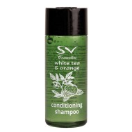 Σαμπουάν και Conditioner με εκχυλίσματα λευκού τσαγιού και πορτοκάλι σε μπουκάλι 30ml της σειράς  "Fresh Essence" Σαμπουάν και Conditioner με εκχυλίσματα λευκού τσαγιού και πορτοκάλι σε μπουκάλι 30ml της σειράς  "Fresh Essence"