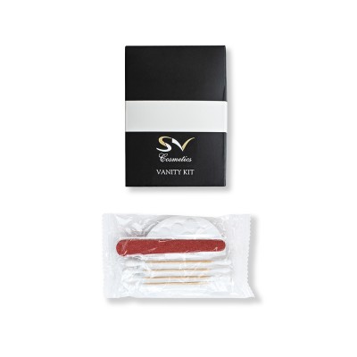 Σετ καθαριότητας - Vanity kit διατίθεται σε πολυτελή συσκευασία χρώματος μαύρο