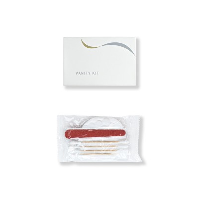 Σετ καθαριότητας - Vanity kit διατίθεται σε πολυτελή συσκευασία χρώματος λευκό