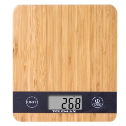 Ηλεκτρονική ζυγαριά κουζίνας ακριβείας KB-651 με γυάλινη επιφάνεια και ψηφιακές ενδείξεις