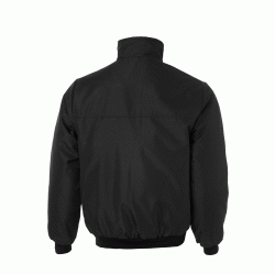 Μπουφάν Oxford με ψηλό γιακά και λάστιχο στις μανσέτες και τη μέση σε χρώμα μαύρο νούμερο XXL