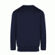 Φούτερ μακρυμάνικη μπλούζα unisex με στρογγυλή λαιμόκοψη σε σκούρο μπλε χρώμα νούμερο XL