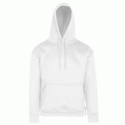 Φούτερ unisex μπλούζα με κουκούλα σε λευκό χρώμα και τσέπη καγκουρό σε νούμερο Medium
