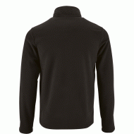 Ανδρική ζακέτα fleece με ψηλό γιακά σε χρώμα μαύρο νούμερο Small Ανδρική ζακέτα fleece με ψηλό γιακά σε χρώμα μαύρο νούμερο Small