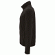Ανδρική ζακέτα fleece με ψηλό γιακά σε χρώμα μαύρο νούμερο Large