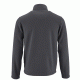 Ανδρική ζακέτα fleece  με ψηλό γιακά σε χρώμα σκούρο γκρι νούμερο XL