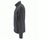 Ανδρική ζακέτα fleece  με ψηλό γιακά σε χρώμα σκούρο γκρι νούμερο XL