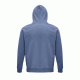 Unisex φούτερ με κουκούλα με μισοφέγγαρο στο εσωτερικό του γιακά σε μπλε χρώμα νούμερο XXL