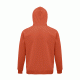 Unisex φούτερ με κουκούλα με μισοφέγγαρο στο εσωτερικό του γιακά σε χρώμα πορτοκαλί νούμερο XXLarge