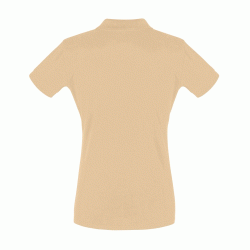 Γυναικείο perfect woman πόλο πικέ 100% Βαμβάκι χρώμα μπεζ νούμερο XL