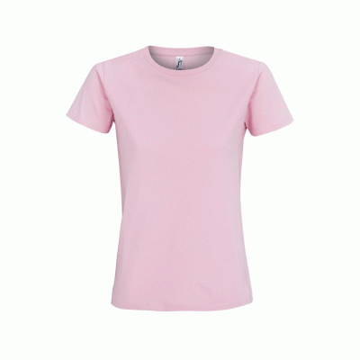Κοντομάνικο T-shirt Imperial γυναικείο σε χρώμα ροζ νούμερο small 100% βαμβακερό