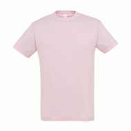 Κοντομάνικο unisex T-shirt Regent σε χρώμα ροζ νούμερο large 100% βαμβακερό Κοντομάνικο unisex T-shirt Regent σε χρώμα ροζ νούμερο large 100% βαμβακερό