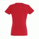 Κοντομάνικο T-shirt Imperial γυναικείο σε χρώμα Κόκκινο νούμερο large 100% βαμβακερό
