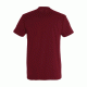 Κοντομάνικο T-shirt Imperial ανδρικό σε χρώμα μπορντώ νούμερο XL 100% βαμβακερό