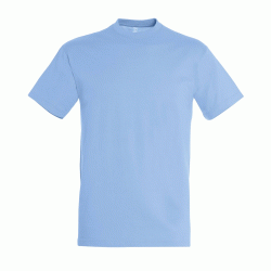 Κοντομάνικο unisex T-shirt Regent σε χρώμα ανοιχτό γαλάζιο νούμερο medium 100% βαμβακερό Κοντομάνικο unisex T-shirt Regent σε χρώμα ανοιχτό γαλάζιο νούμερο medium 100% βαμβακερό