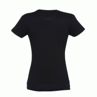 Κοντομάνικο T-shirt Imperial γυναικείο σε χρώμα μαύρο νούμερο large 100% βαμβακερό Κοντομάνικο T-shirt Imperial γυναικείο σε χρώμα μαύρο νούμερο large 100% βαμβακερό