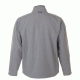 Ανδρικό softshell αδιάβροχο με τσέπη στο στήθος σε γκρι χρώμα νούμερο Medium