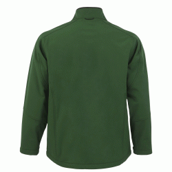 Ανδρικό softshell αδιάβροχο με τσέπη στο στήθος σε χακί χρώμα νούμερο XL