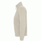 Γυναικεία ζακέτα fleece με 2 τσέπες με φερμουάρ σε χρώμα μπεζ σε νούμερο Large