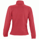 Γυναικεία ζακέτα fleece με 2 τσέπες με φερμουάρ σε χρώμα κόκκινο σε νούμερο Large