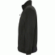 Ανδρική ζακέτα fleece με 2 τσέπες με φερμουάρ σε χρώμα σκούρο μαύρο σε νούμερο 3XL