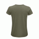 Ανδρικό T-shirt 100% οργανικό βαμβακερό σε στενή γραμμή σε χρώμα χακί νούμερο large