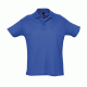 Κοντομάνικο μπλουζάκι ανδρικό πόλο σε χρώμα duck blue νούμερο XXL