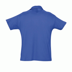 Κοντομάνικο μπλουζάκι ανδρικό πόλο σε χρώμα duck blue νούμερο medium