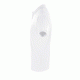 Ανδρικό πόλο κοντομάνικο πικέ 100% Βαμβάκι σε χρώμα λευκό νούμερο XL