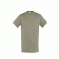 Κοντομάνικο unisex T-shirt Regent σε χρώμα χακί σε νούμερο large 100% βαμβάκι Κοντομάνικο unisex T-shirt Regent σε χρώμα χακί σε νούμερο large 100% βαμβάκι