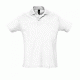 Κοντομάνικο μπλουζάκι ανδρικό πόλο σε χρώμα λευκό νούμερο large