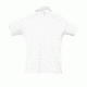 Κοντομάνικο μπλουζάκι ανδρικό πόλο σε χρώμα λευκό νούμερο medium