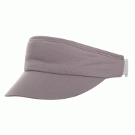 Καπέλο Fast Food γκρι με γείσο και λάστιχο στο πίσω μέρος