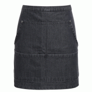 Ποδιά μέσης μεσαίου μήκους σε Denim τζιν χρώμα μαύρο Ποδιά μέσης μεσαίου μήκους σε Denim τζιν χρώμα μαύρο