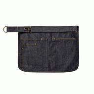 Ποδιά μέσης μικρή σε χρώμα denim 100% βαρύ βαμβάκι Ποδιά μέσης μικρή σε χρώμα denim 100% βαρύ βαμβάκι