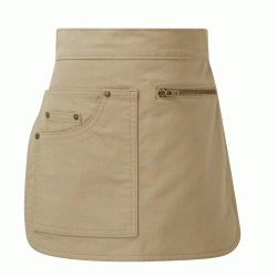 Ποδιά μέσης μικρή σε χρώμα χακί 100% βαρύ βαμβάκι