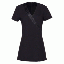 Γυναικεία ρόμπα αισθητικού Rose σε χρώμα μαύρο νούμερο large