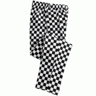 Παντελόνα σεφ με κορδόνι καρώ ασπρόμαυρο νούμερο small
