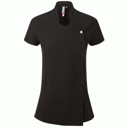 Γυναικεία ρόμπα αισθητικού Blossom σε χρώμα μαύρο νούμερο large