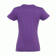 Κοντομάνικο T-shirt Imperial γυναικείο σε χρώμα ανοιχτό μωβ νούμερο small 100% βαμβακερό