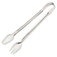 Λαβίδα γύρου πιρούνι κουτάλι Inox AISI 430 52gr 22cm ελληνικής κατασκευής METANO