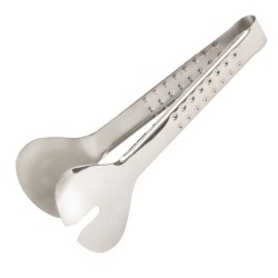 Λαβίδα για σαλάτα σε Inox AISI 430 115gr 22,5cm ελληνικής κατασκευής METANO