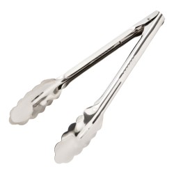 Λαβίδα κουκουνάρα γενικής χρήσης μικρή Inox AISI 430 112gr 25cm ελληνικής κατασκευής METANO