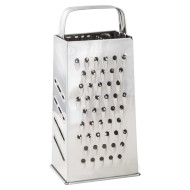 Τρίφτης ανοξείδωτος γίγας επαγγελματικός 231gr 10,5x8x23,5cm με 4 διαφορετικές πλευρές κοπής AISI 430 ελληνικής κατασκευής METANO