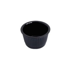 Μπωλ μελαμίνης για sauce  60cl διαστάσεων 7x7x3.5cm μαύρο χρώμα
