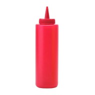Κόκκινο μπουκάλι διανεμητής κέτσαπ 360ml κατασκευασμένο από άριστης ποιότητας πλαστικό Κόκκινο μπουκάλι διανεμητής κέτσαπ 360ml κατασκευασμένο από άριστης ποιότητας πλαστικό